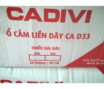 Ổ cắm liền dây CA S23